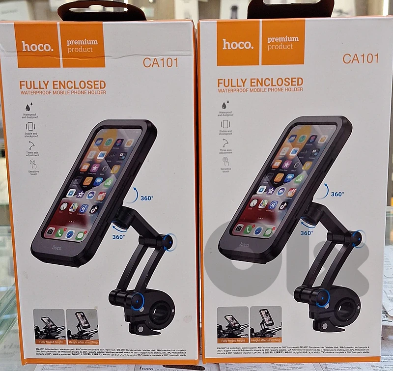 HOCO WATERPROOF MOBILE PHONE HOLDER FULLY ENCLOSED CA101