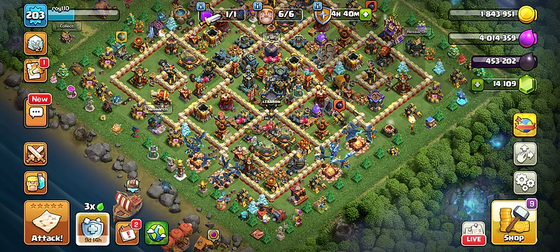 clash of clans town hall 17