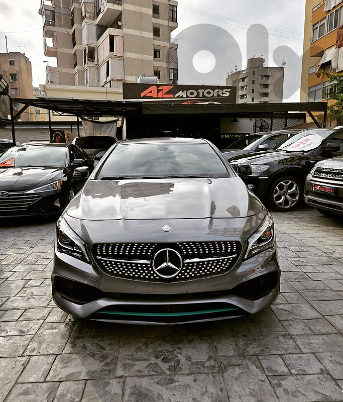 Mercedes-Benz CLA-Class 2017 green line amg package sport 4matic