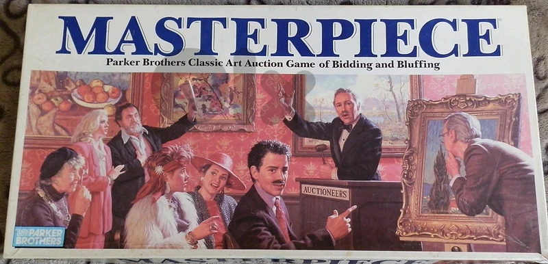 Masterpiece - 1987 - Parker Brothers - VG Condition