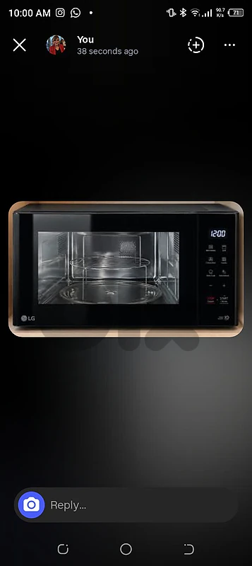 LG microwave oven