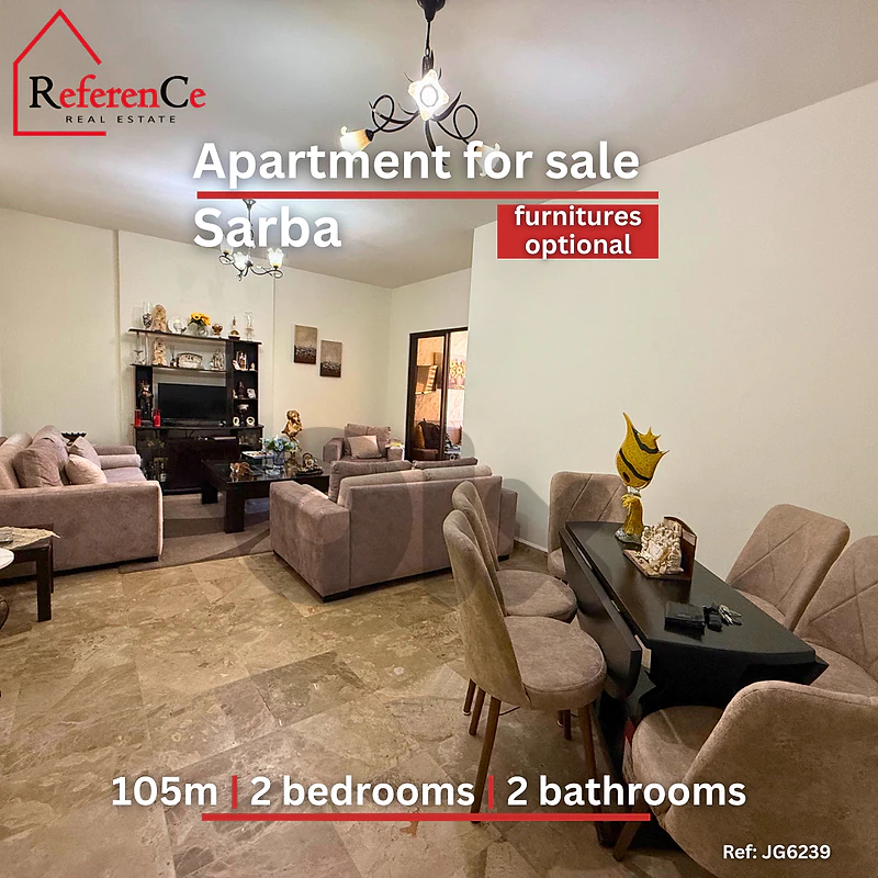 Renovated apartment in Sarba for sale شقة مجددة في صربا للبيع