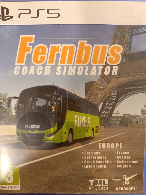 CD fearn bus simulation exelent condition CD fearn bus simulation exelent condition