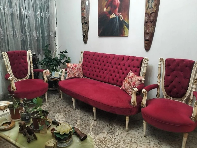 صالون فرنسي ستايل لويس 16 أصلي