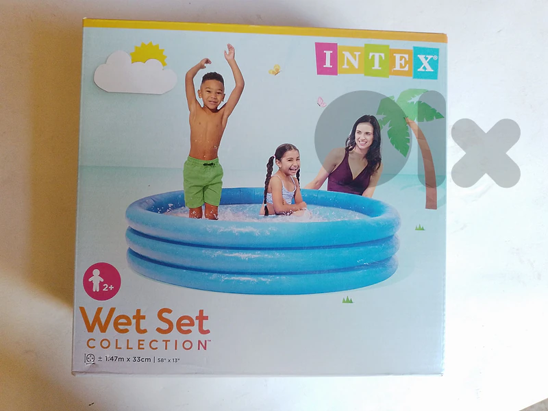 147 x 33cm intex water pool