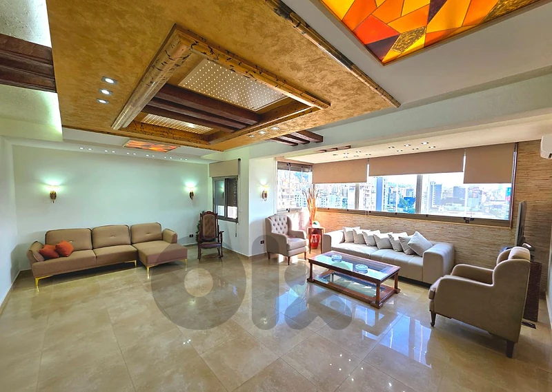 Furnished ROOF for rent in Antelias رووف مفروش للايجار في انطلياس