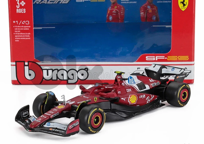 Ferrari SF25 #44:Lewis Hamilton (2025) diecast car model 1;43