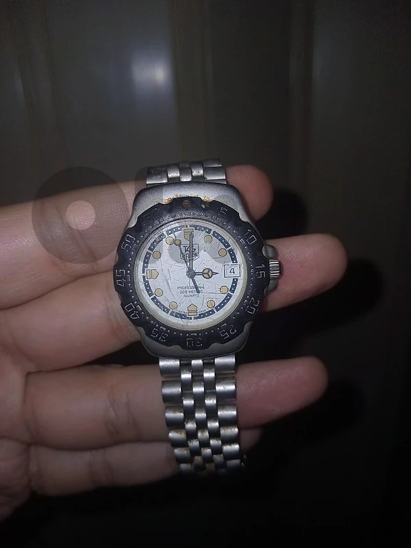 Vintage 90s Tag Heuer Formula 1 Stainless Steel Quartz Midsize 35mm