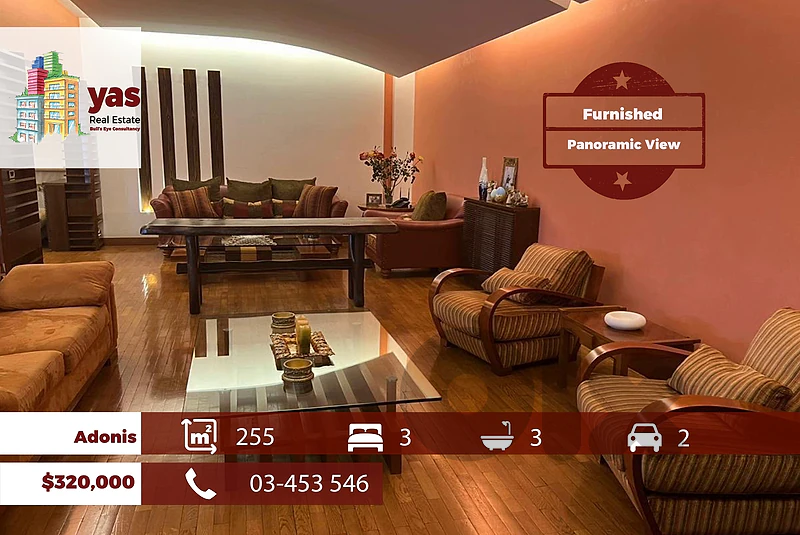 Adonis 255m2 | Furnished | Panoramic City View | High End | EH