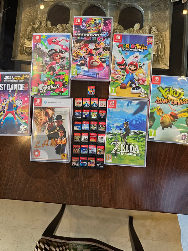 Nintendo Switch/oled games with boxes Nintendo Switch/oled games with boxes