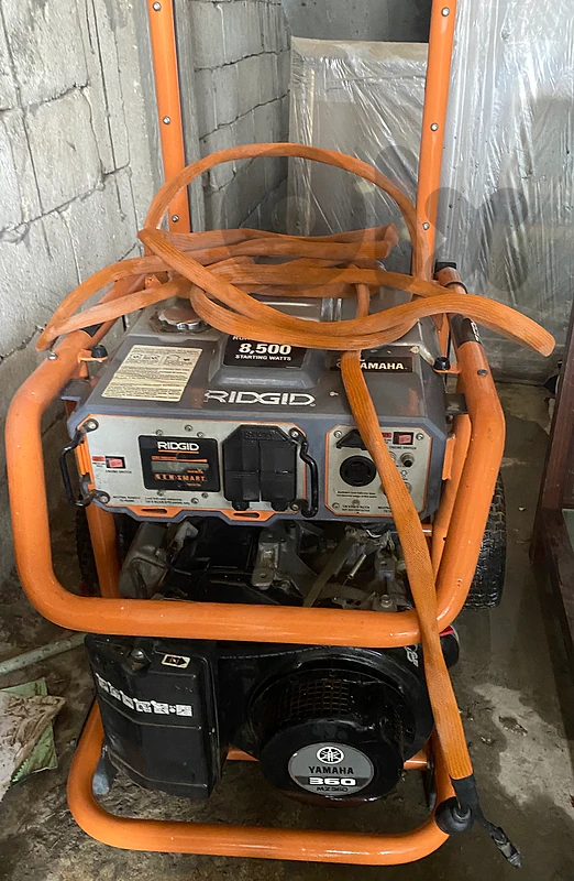 Heavy-Duty Premium Yamaha RIDGID 8500W Generator