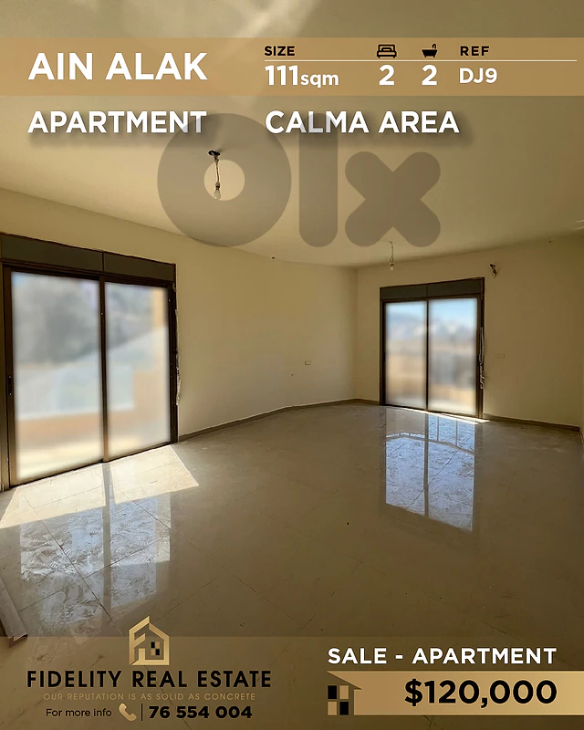 Apartment for sale in Ain Alak DJ9 شقة للبيع في عين العلق