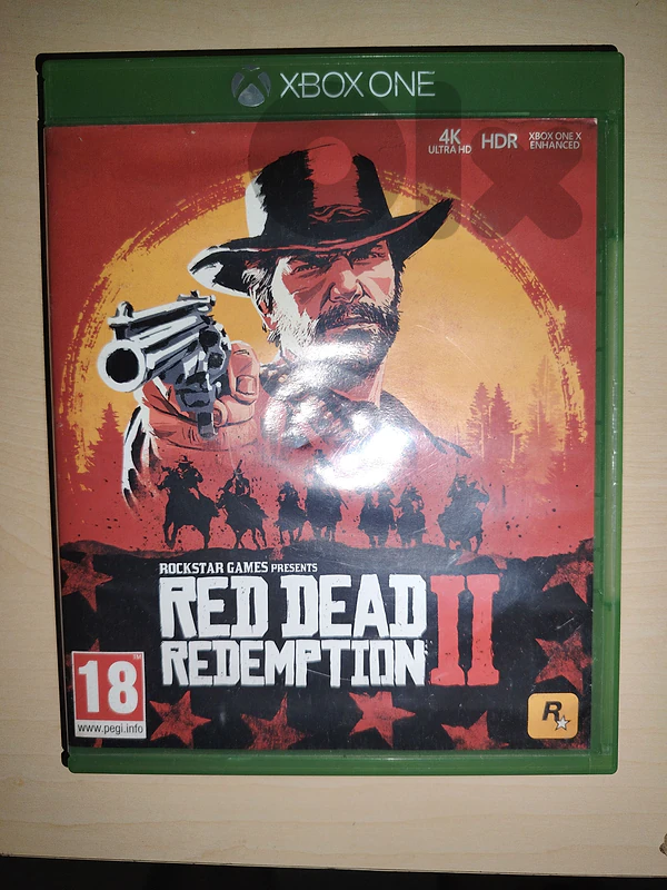 Red dead redemption 2 xbox cd