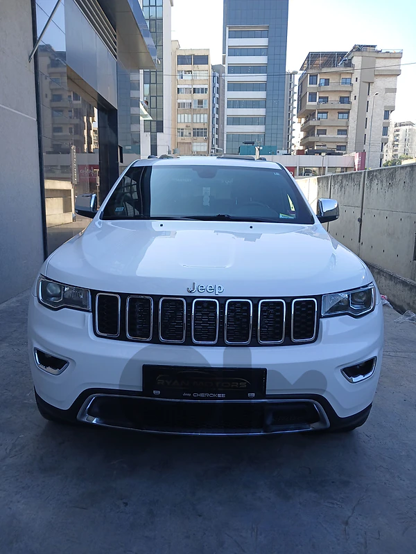 JEEP GRAND CHEROKEE LIMITED MODEL 2018 WHITE IN BLACK LEATHER