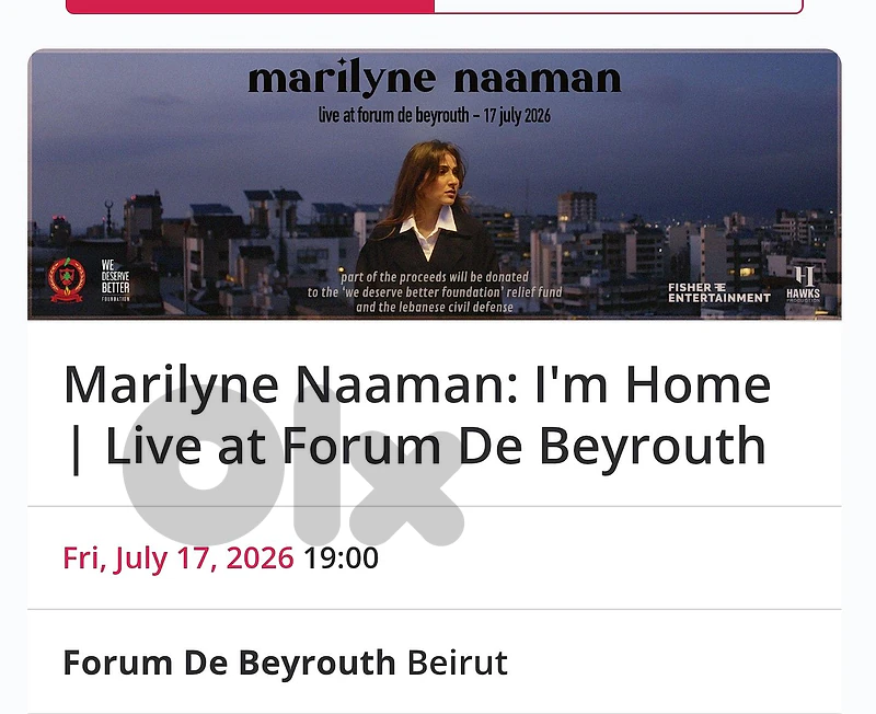 Marilyne naaman concert