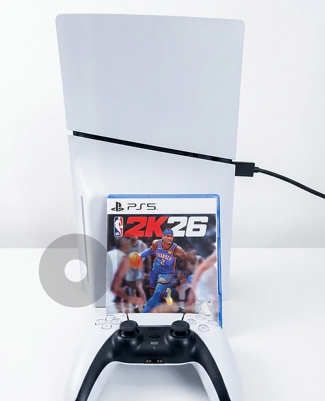 PS5 Slim + Controller + NBA 2K26 | بلايستيشن 5 + لعبة
