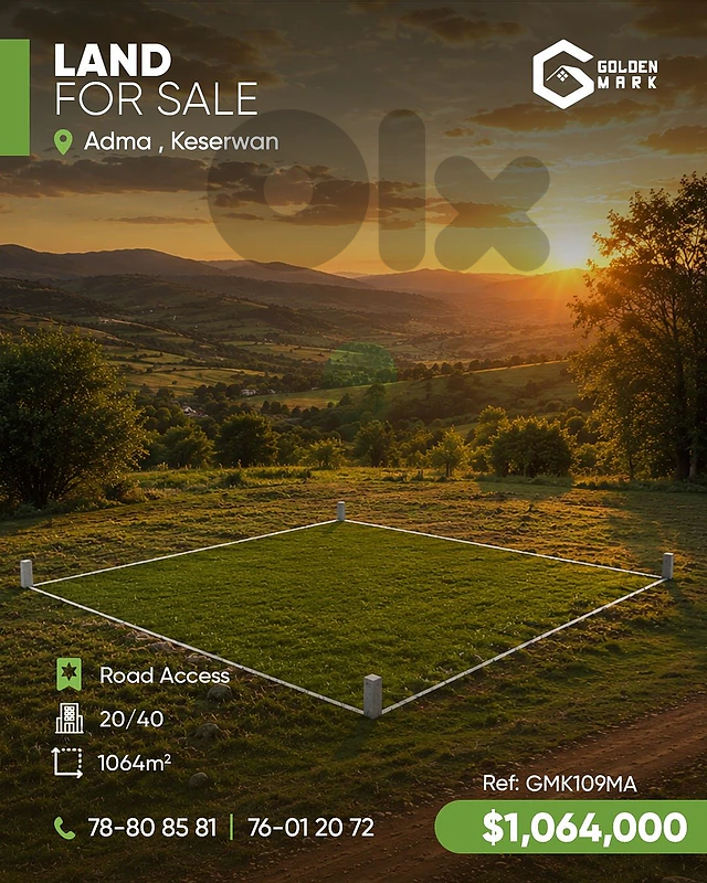 GMK109MA - Land For Sale In Adma  - أرض للبيع في أدما
