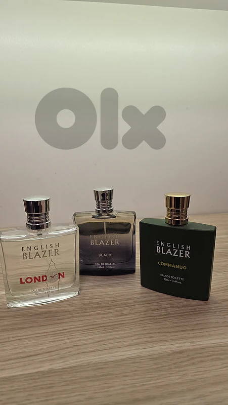 English Blazer perfume bundle, 3 bottles.