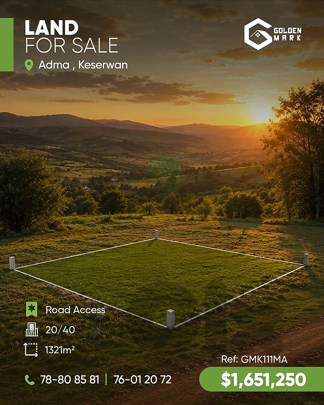GMK111MA - Land For Sale In Adma  - أرض للبيع في أدما