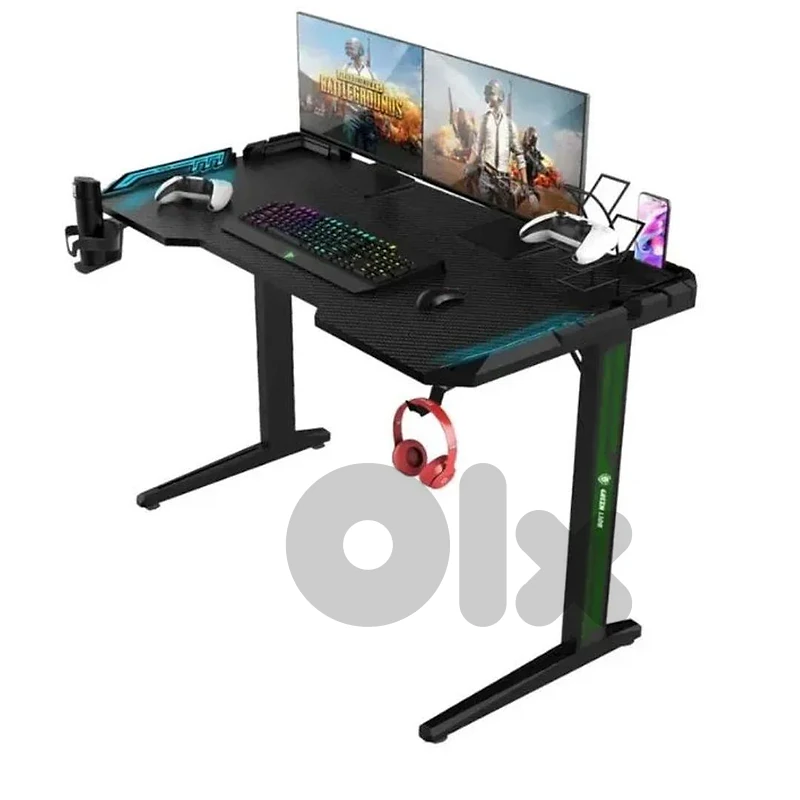 Green Lion RGB Gaming Desk Green Lion RGB Gaming Desk