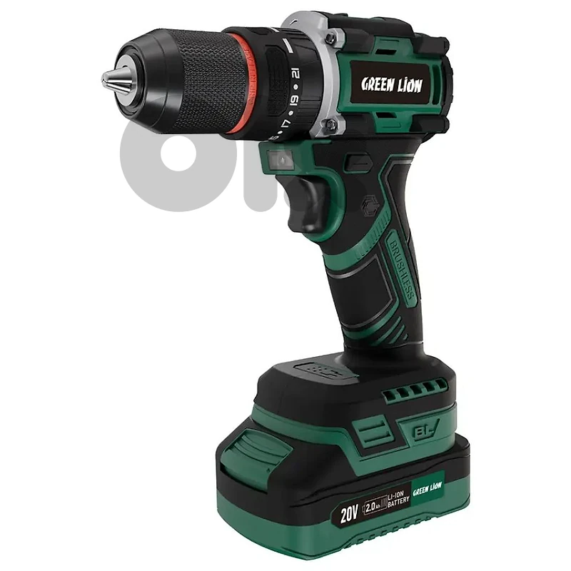 Green Lion GD-14 Power Pro Cordless Hammer Drill Green Lion GD-14 Power Pro Cordless Hammer Drill