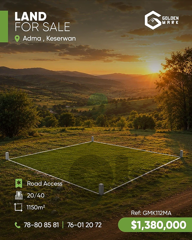GMK112MA - Land For Sale In Adma  - أرض للبيع في أدما