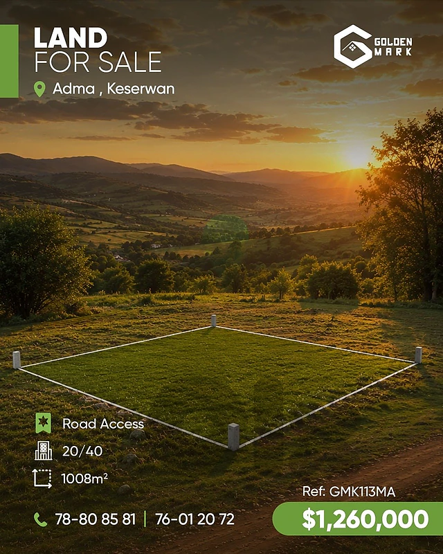 GMK113MA - Land For Sale In Adma  - أرض للبيع في أدما