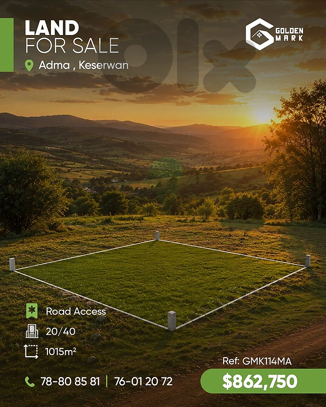 GMK114MA - Land For Sale In Adma  - أرض للبيع في أدما