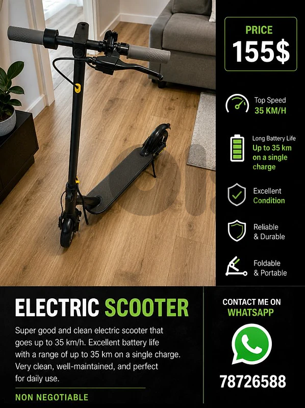 electric scooter