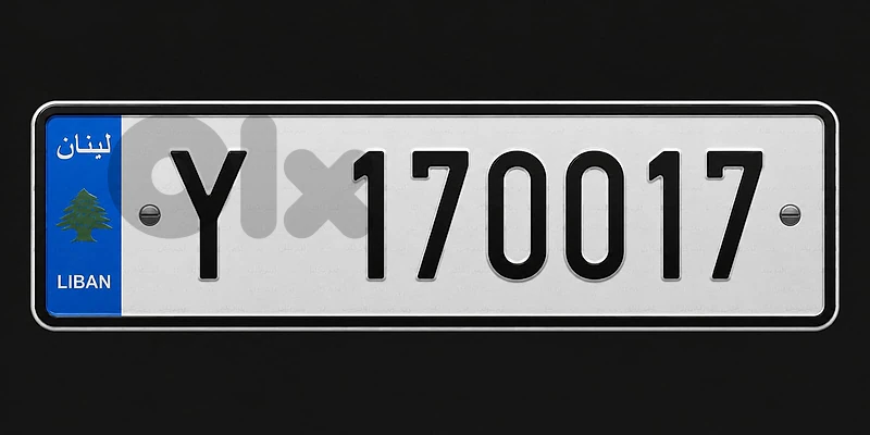 plate number