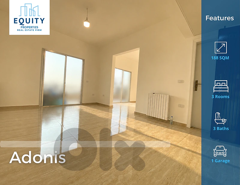 188 SQM Apartment For Sale In Adonis شقة للبيع #RK50427