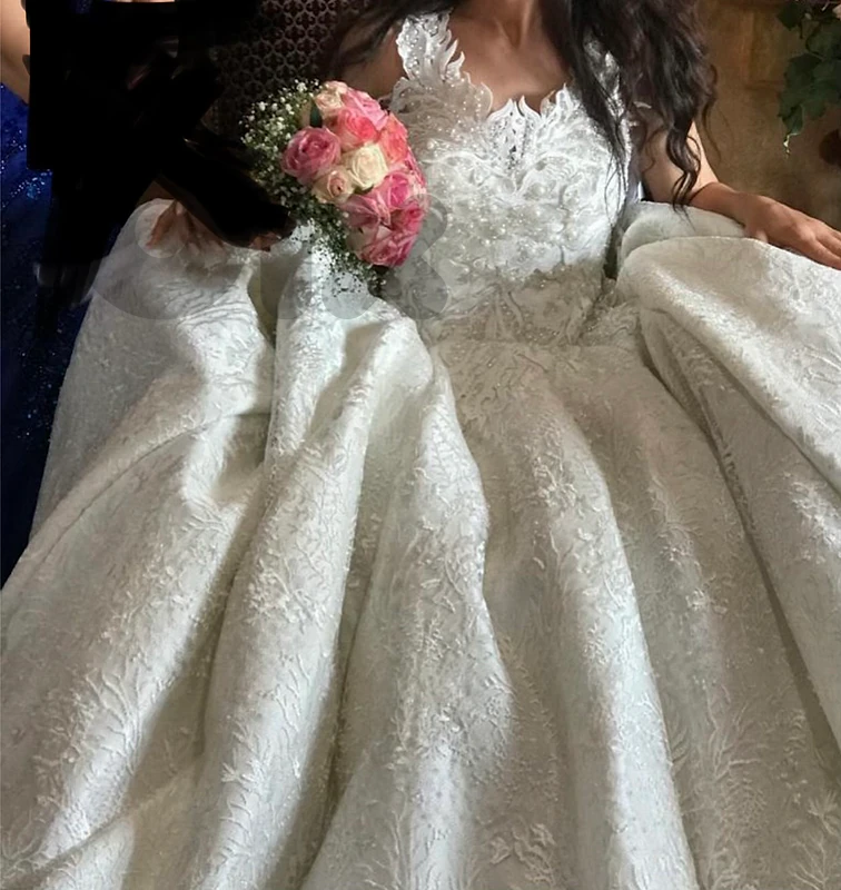 فستان زفاف ابيض - wedding Dress