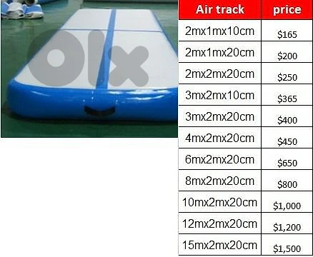 Airtrack gymnastics equipments