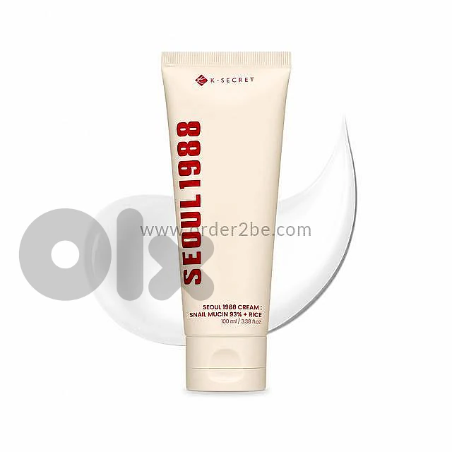 K-Secret Seoul 1988 Snail Mucin Cream + Rice — 100ml