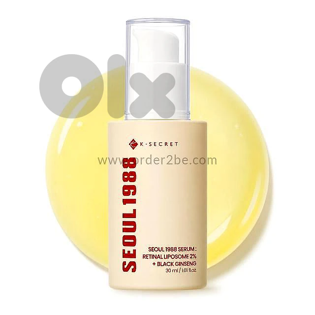 K-Secret Seoul 1988 Retinal Serum + Black Ginseng — 30ml