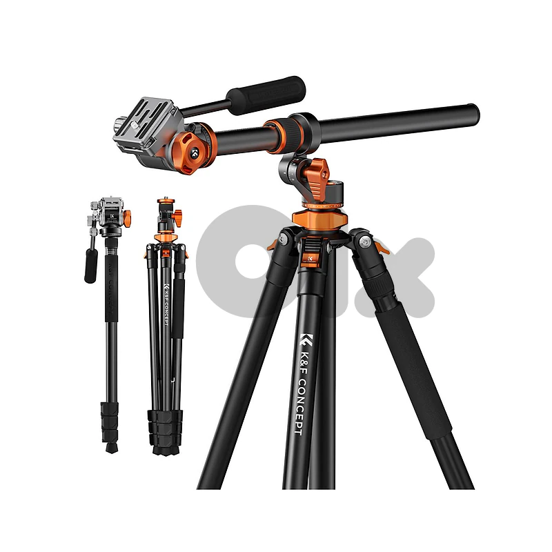 K&F Concept Tripod T254A7+FH03-KF09.137