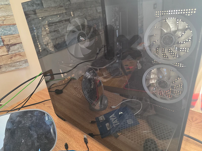 Full gaming setup Full gaming setup