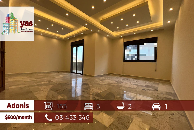 Adonis 155m2 | Mint Condition | Decorated | Rent | Calm Area |