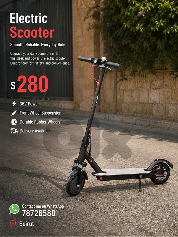 electric scooter