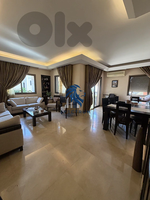 3 BEDROOMS | OPEN VIEW | MANSOURIEH | BALCONY, (MA-507) A.G