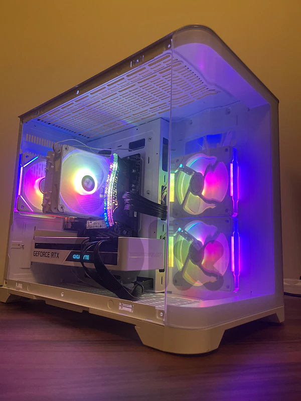 WHITE RTX 3070 Gaming PC | 1080p/1440p| AM4 BUILD
