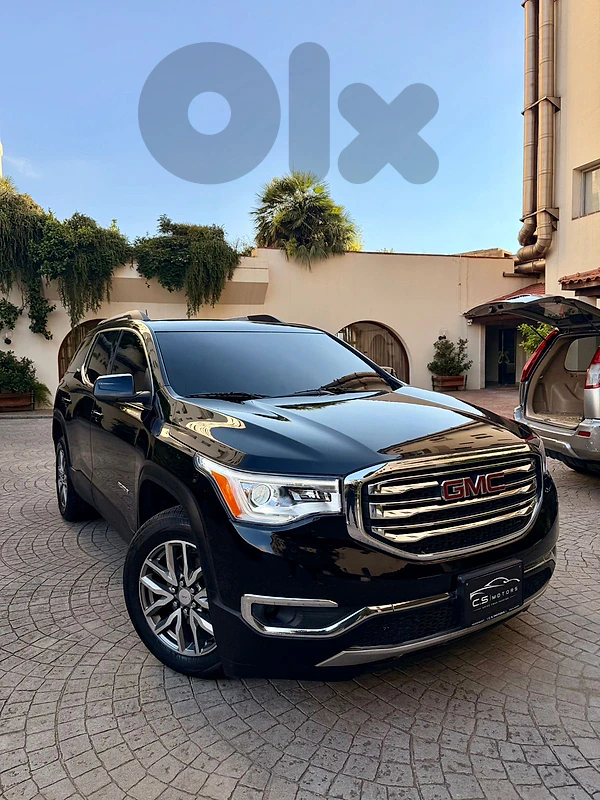 GMC Acadia 2018 SLE - 4wheel - 6cylinders -7 seaters - company source