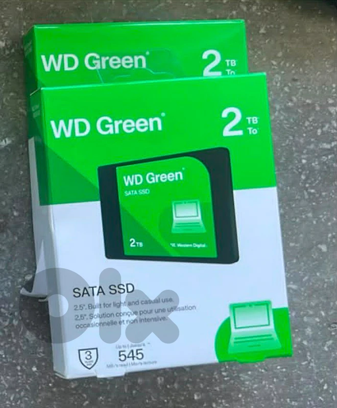 WD Green 2TB SATA SSD 2.5" – Brand New, Sealed