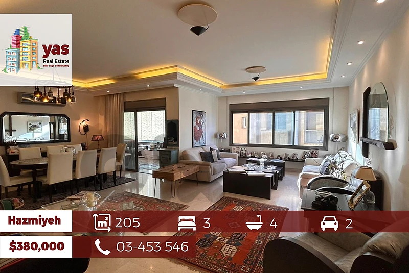 Hazmiyeh 205m2 | Designer's Siganture | Excellent Condition | STKH |