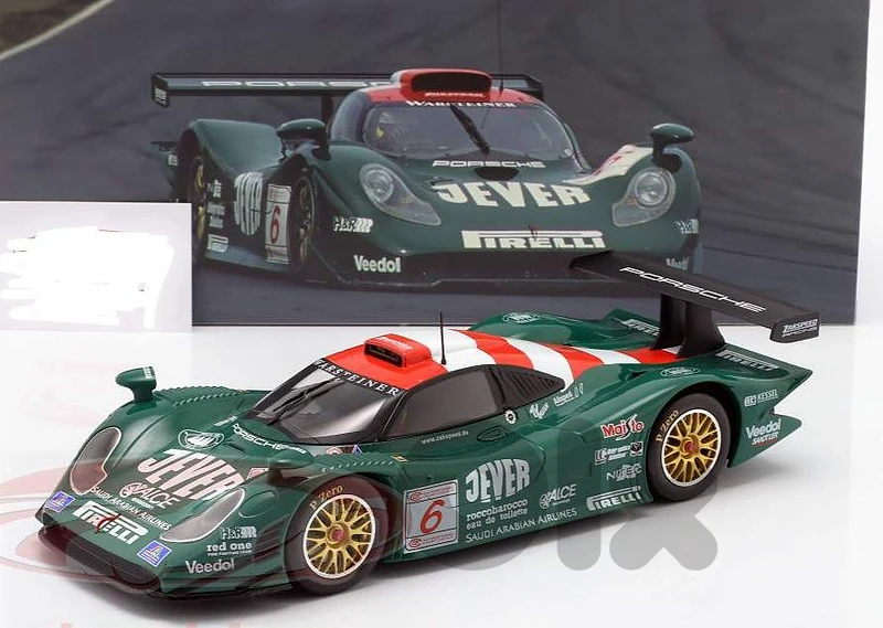 Porsche 911 GT1  (Silverstone 1998) diecast car model 1;18.