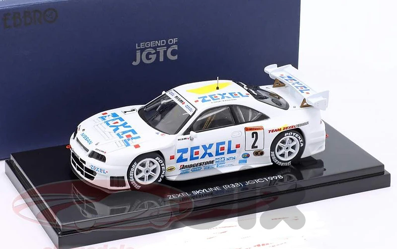 Nissan Skyline GT-R (R33) JGTC 1998 diecast car model 1;43