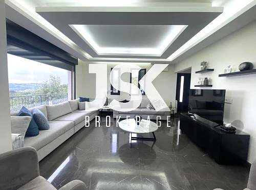 L21672 Villa With Sea View For Sale in Aley