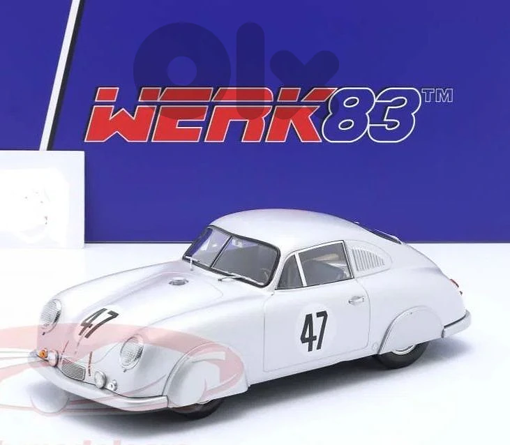 Porsche 356 SL (Lemans 24h 1951) diecast car model 1;18