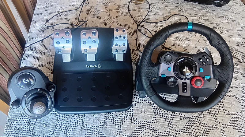 Logitech g29 with h shifter
