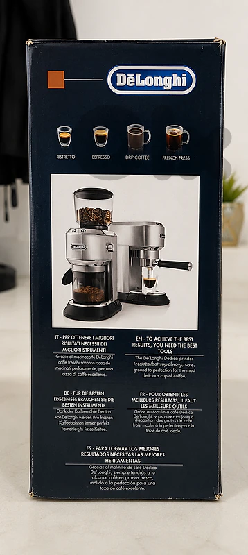 delonghi dedica kg521 coffee grinder